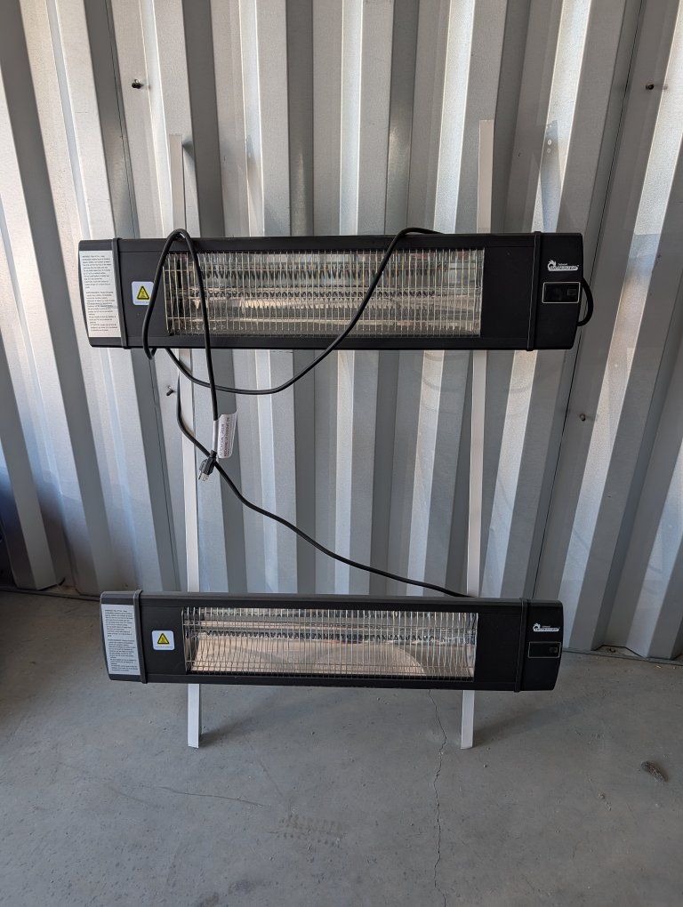 Dr Heater Dr238 1800w Infrared Heater (x2)