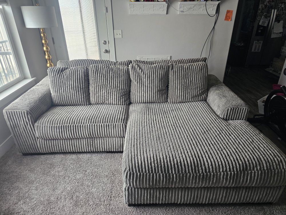 Cozy Corduroy Sectional