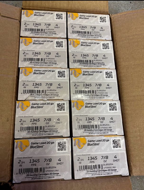 20ga Rio Blue Steel (1000 rounds)