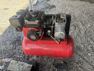 Gas power air compressor