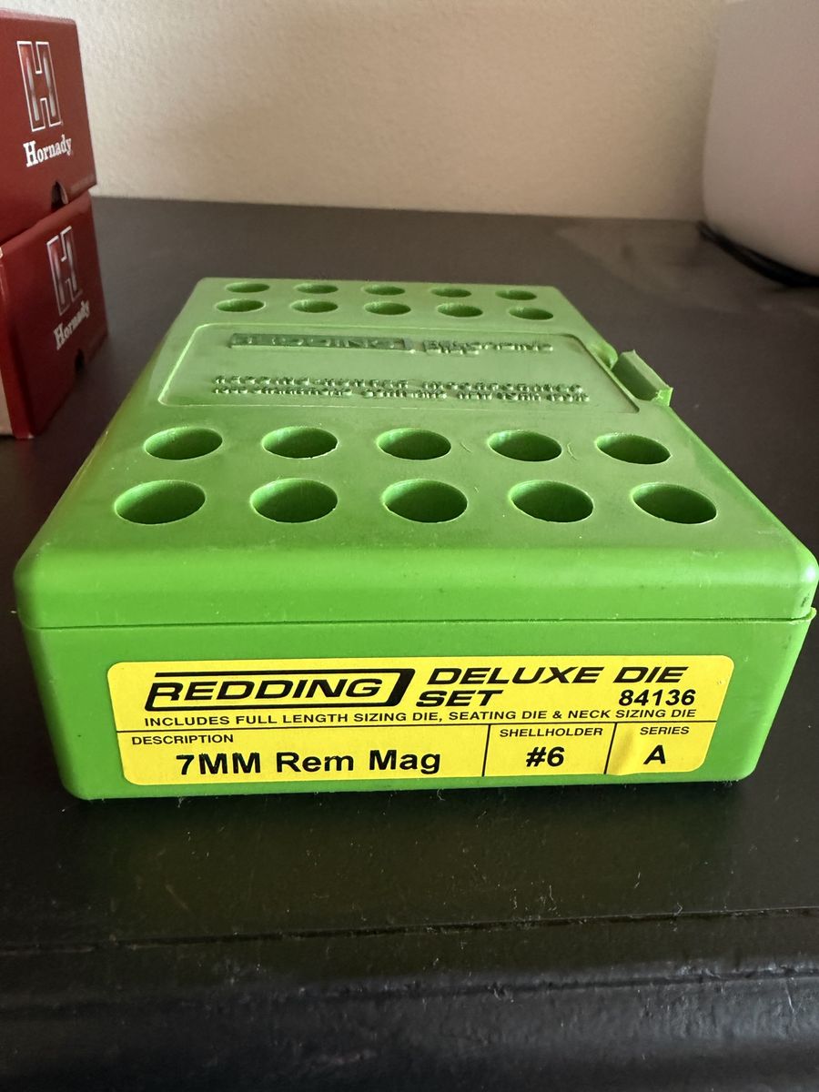 Redding 7mm rem mag deluxe die set