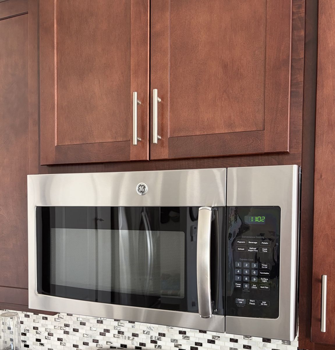 GE Over-the-Range Microwave - Stainless Steel, Digital Display