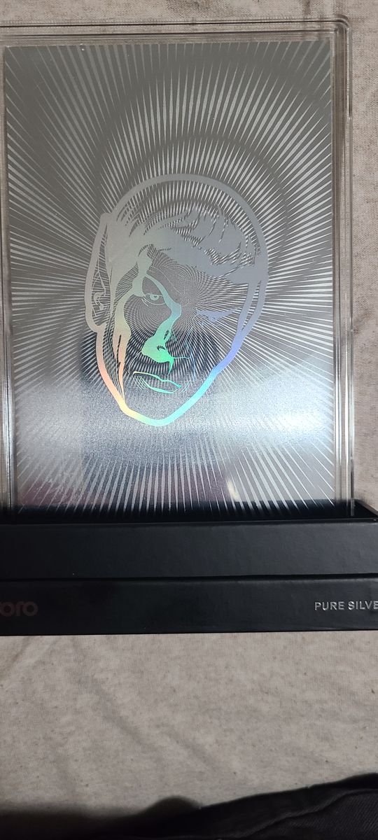 Agoro Star Trek USS Enterprise Pure Silver Foil Plaque Collectible Limited Mintage