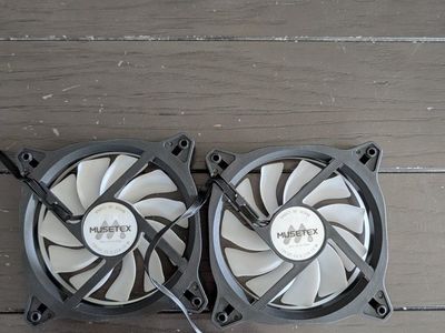 2 Musetex Case Fans