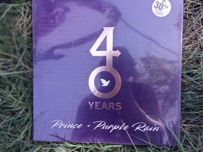 Prince and purple rain hardcover book