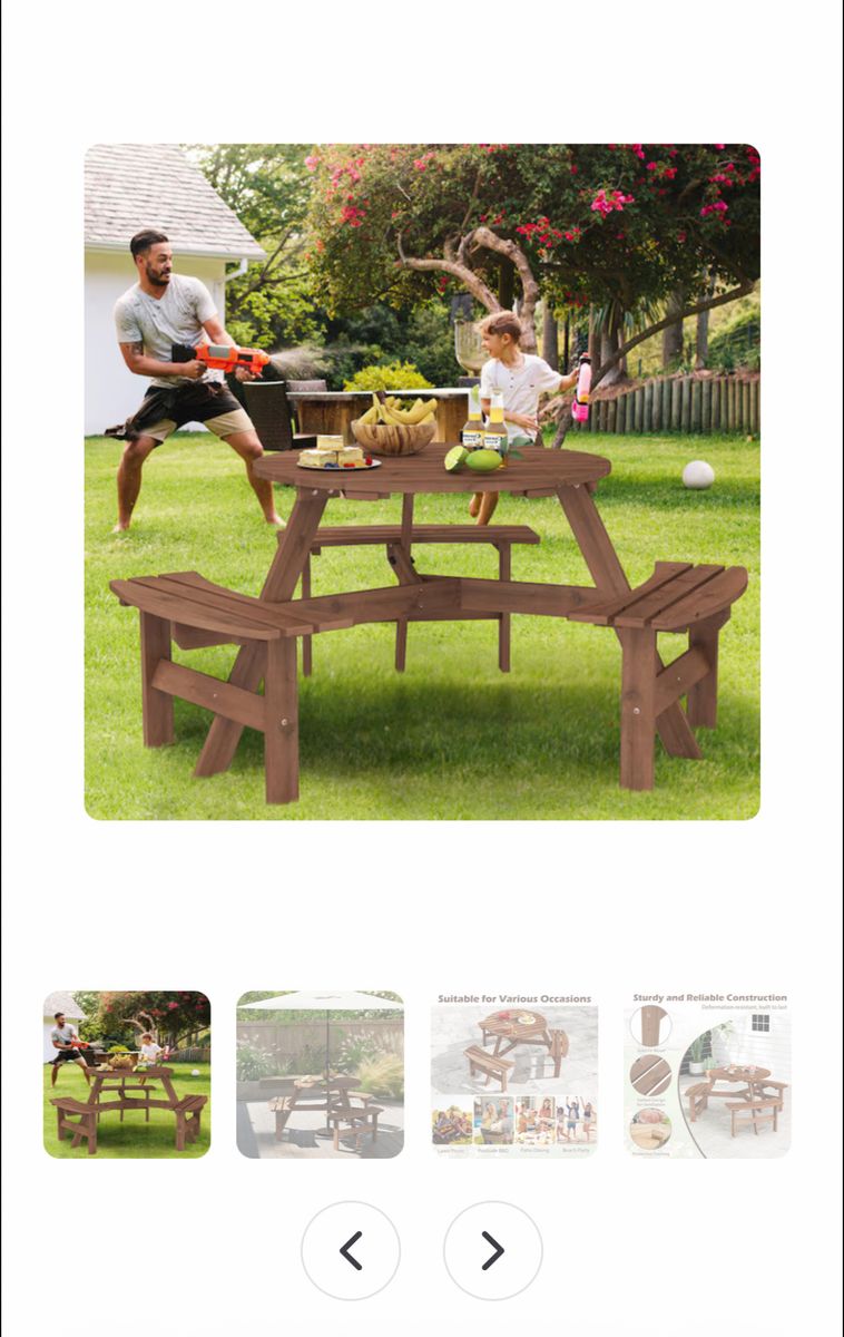 Outdoor picnic table set NP12320