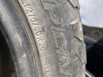 LT 275/60 R20 Tires