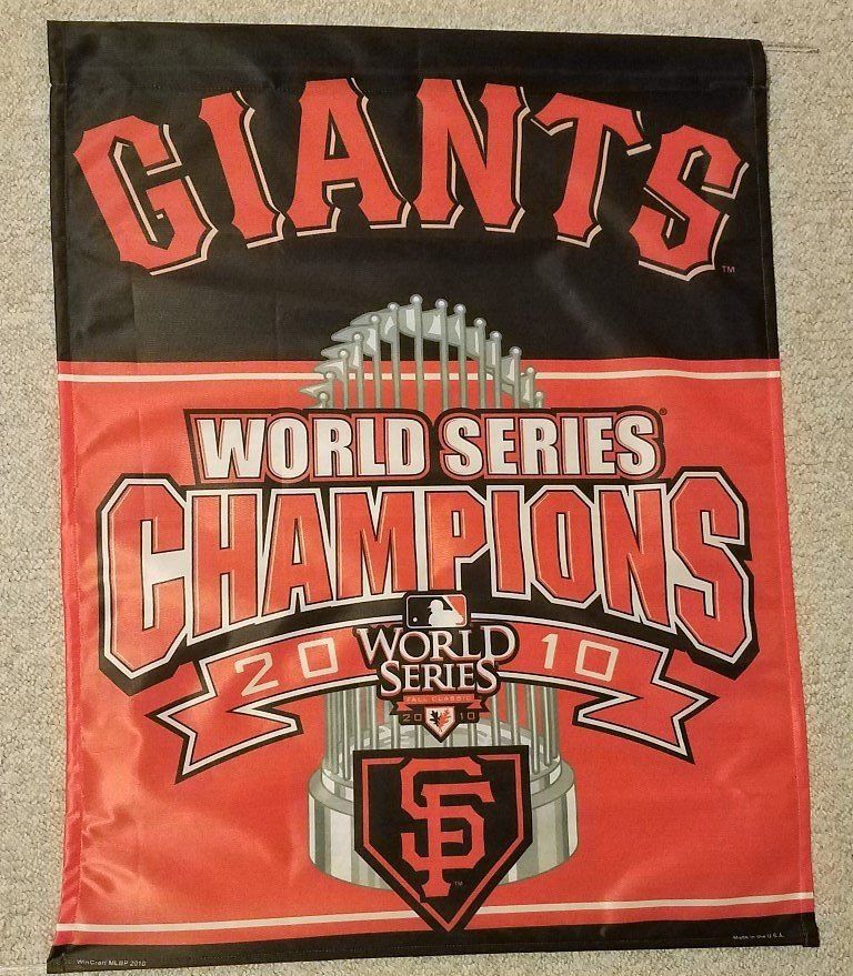 San Francisco Giants 2010 World Series banner