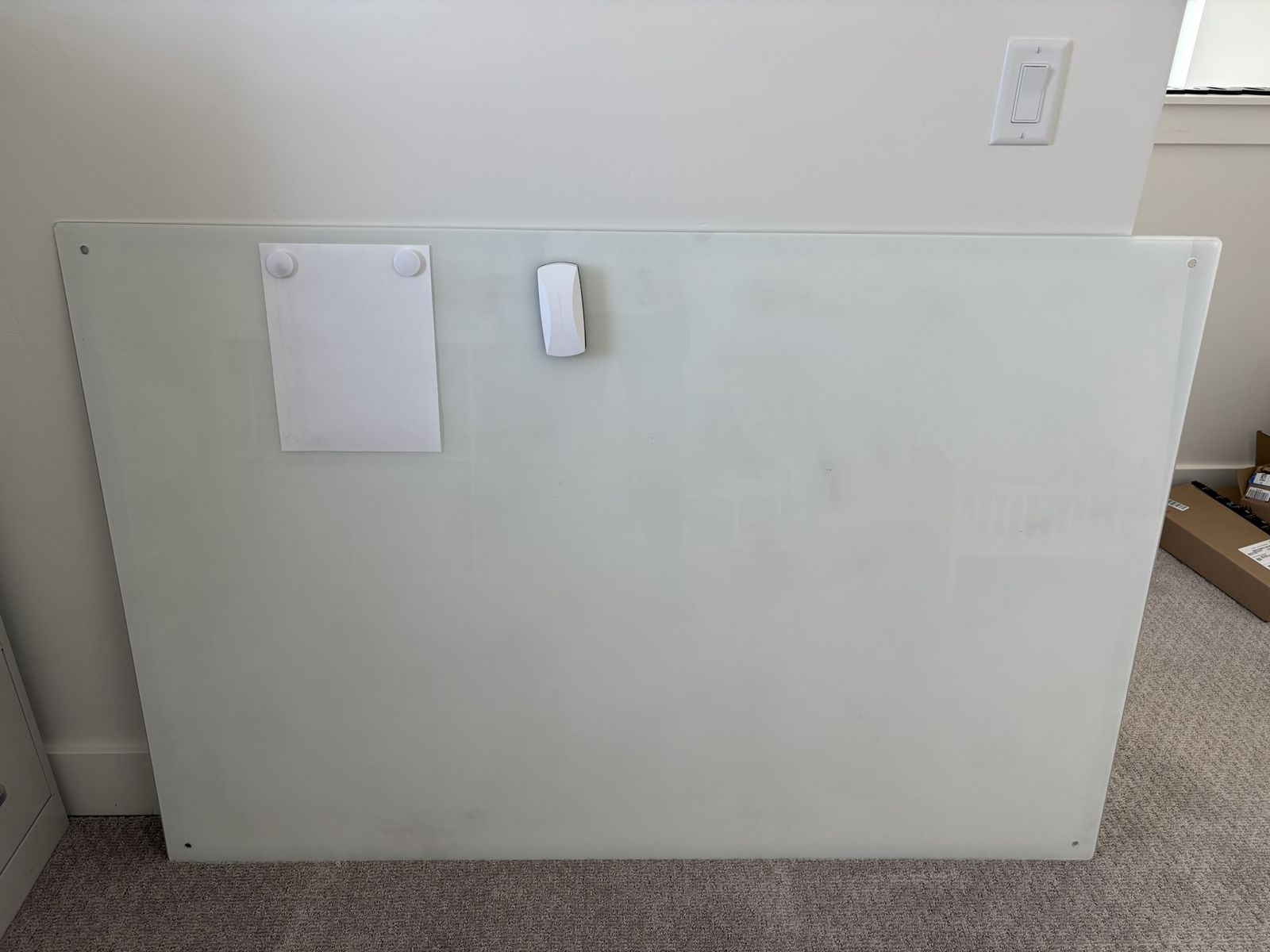 Magnetic White Board - 59"x39"