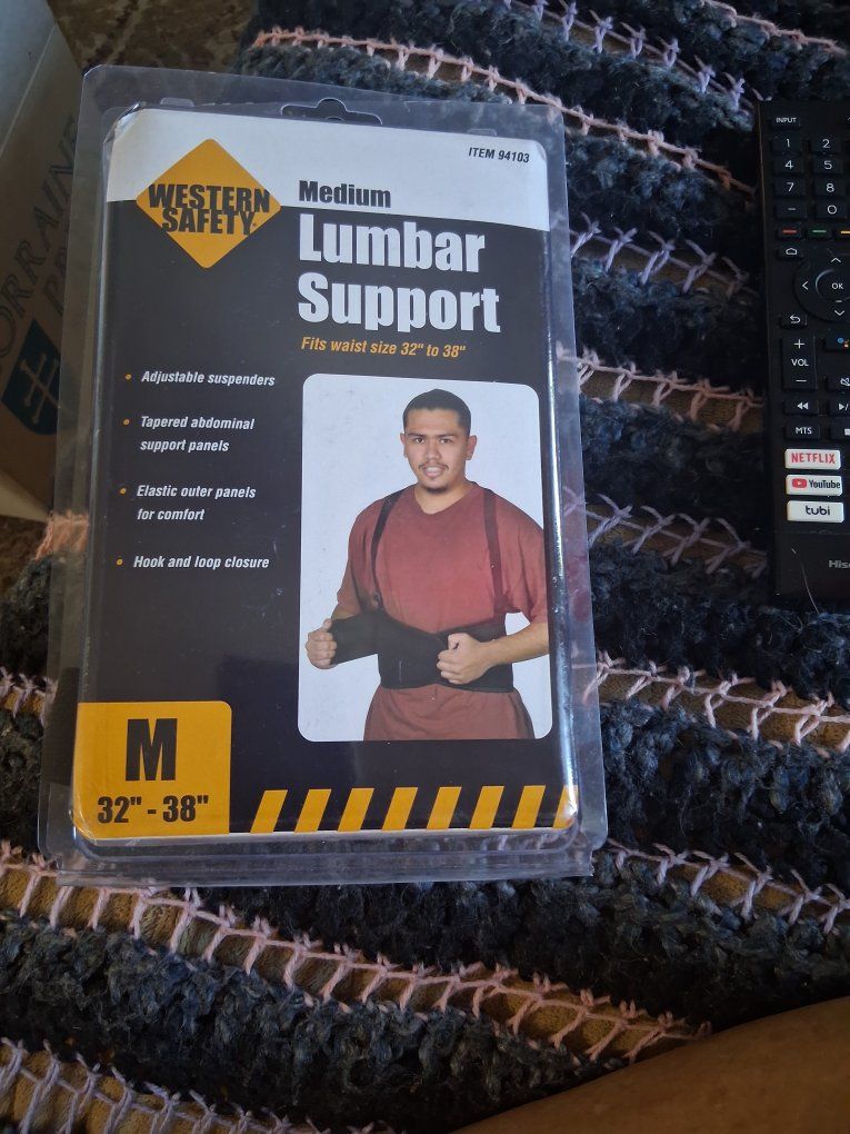Western Safety Lumbar Support sz m