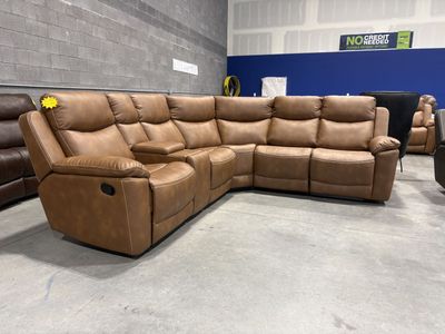 Brand new recliner sectional couch!