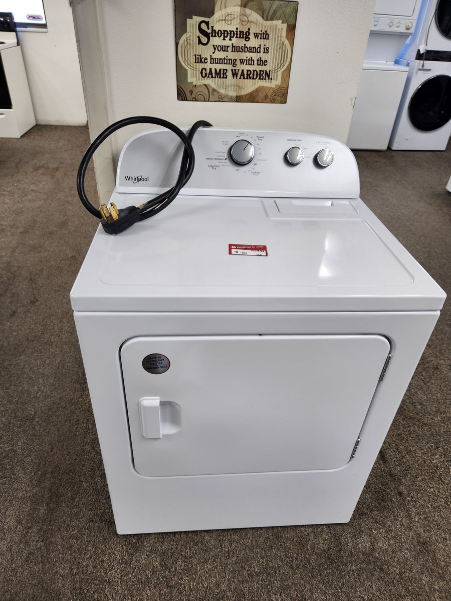 GREAT WHIRLPOOL TOPLOAD ELECTRIC DRYER! W-WARRANTY