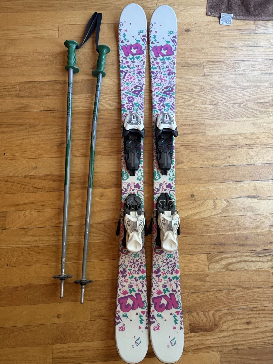 Kids K2 skis 115 cm