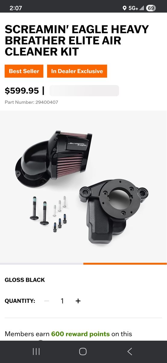 Harley Davidson Heavy Breather