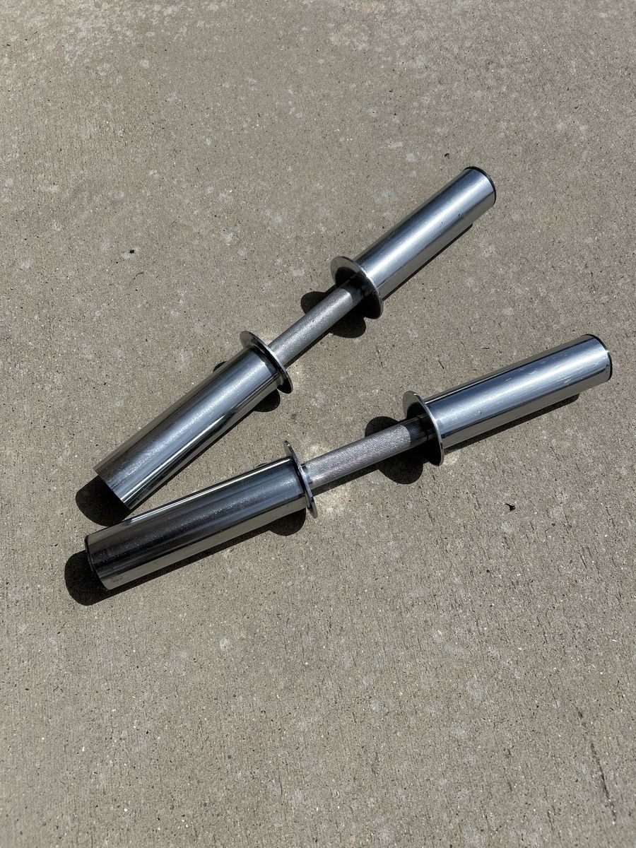 Olympic Size Dumbell Bars $35