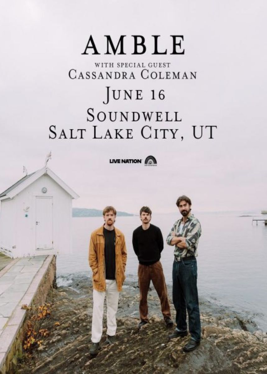 Amble with Cassandra Coleman at Soundwell, Salt Lake City - June 16 Concert Ticket