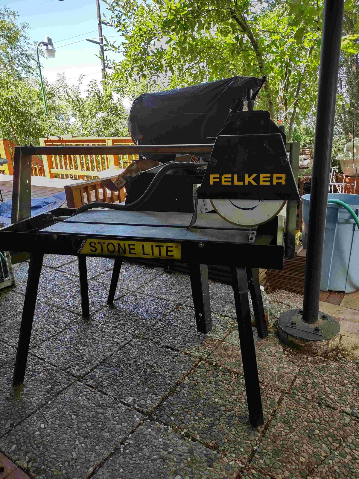 ITALY 14" FELKER Bricks, Stone & Tile Saw