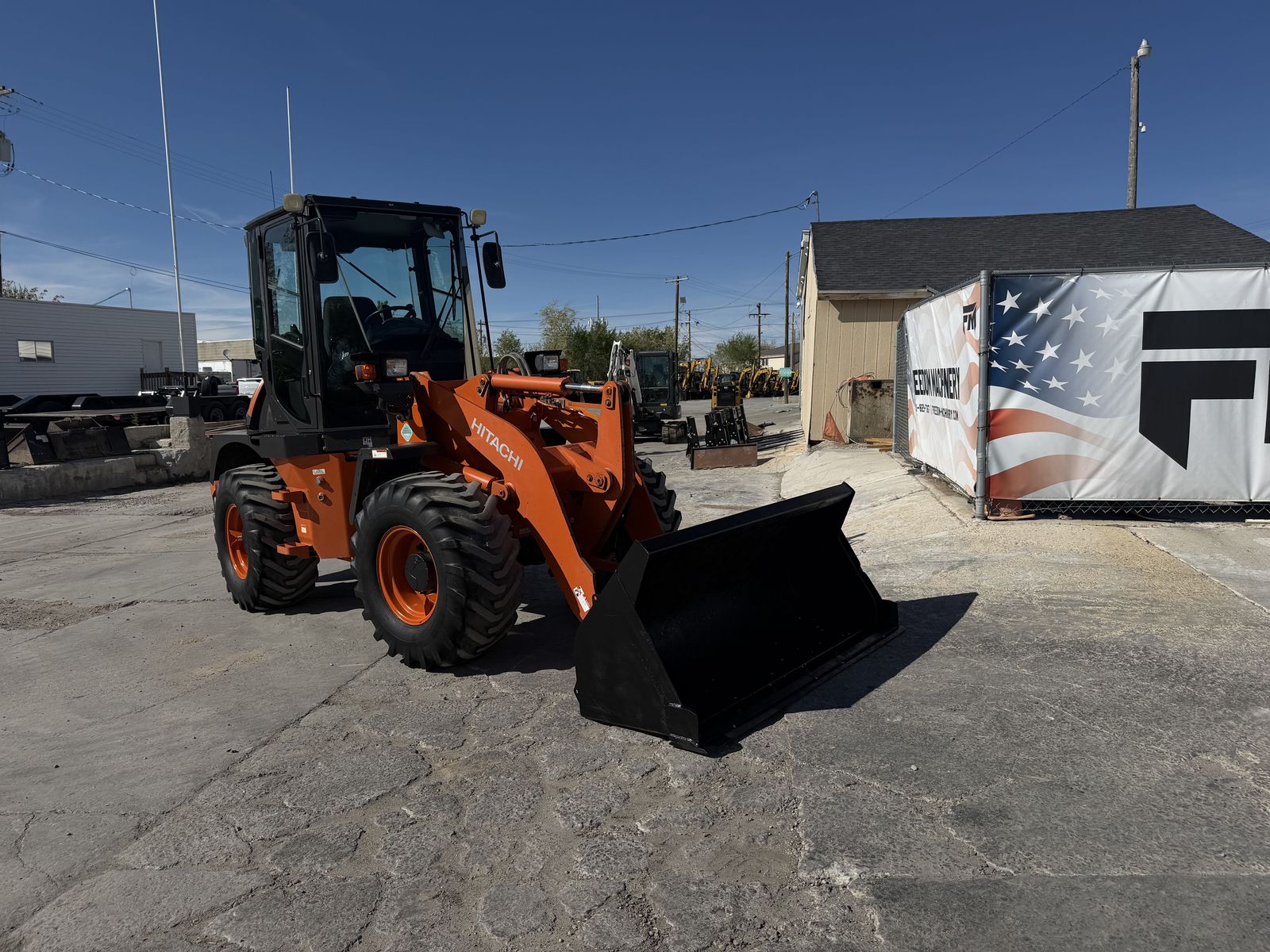 Hitachi ZW80-5B Wheel Loader Tractor