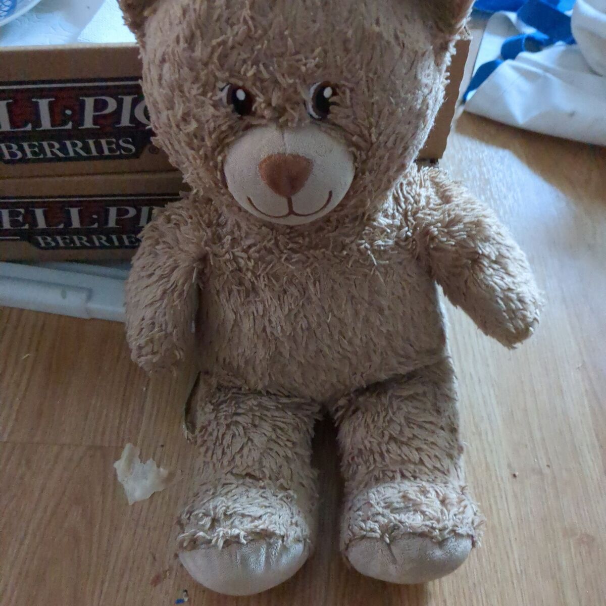 Build a bear little cub brownie stuffed bear