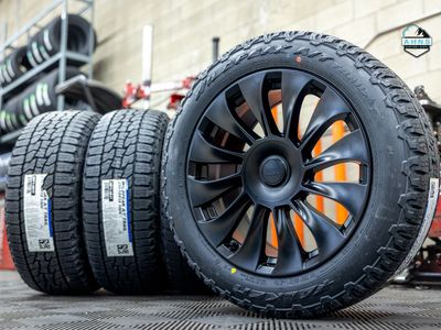 Tesla Wheel Package | Falken Wildpeak AT Trail | 235/55R18 | Free Install & Lug Nuts