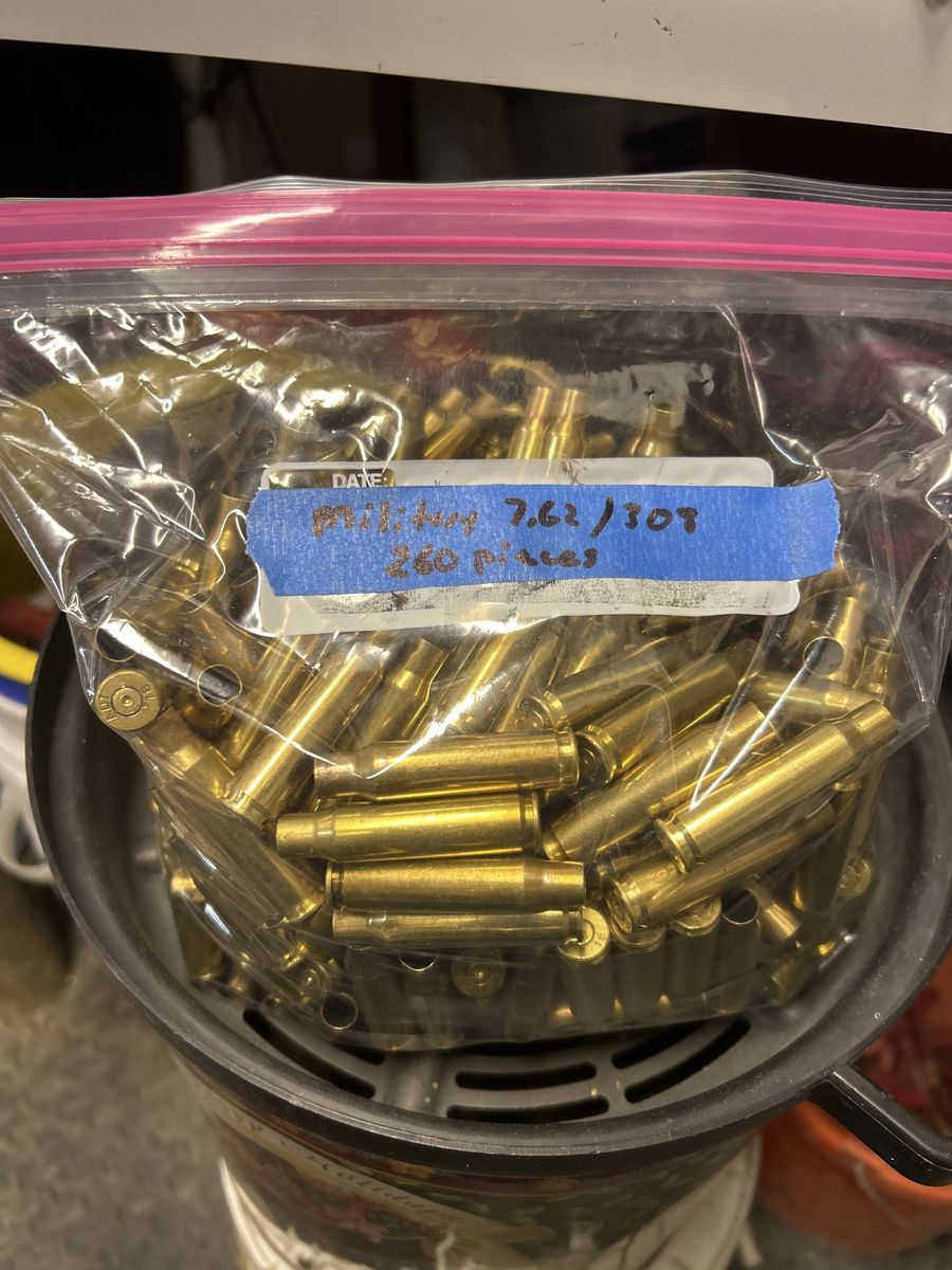 Military 308/7.62 brass