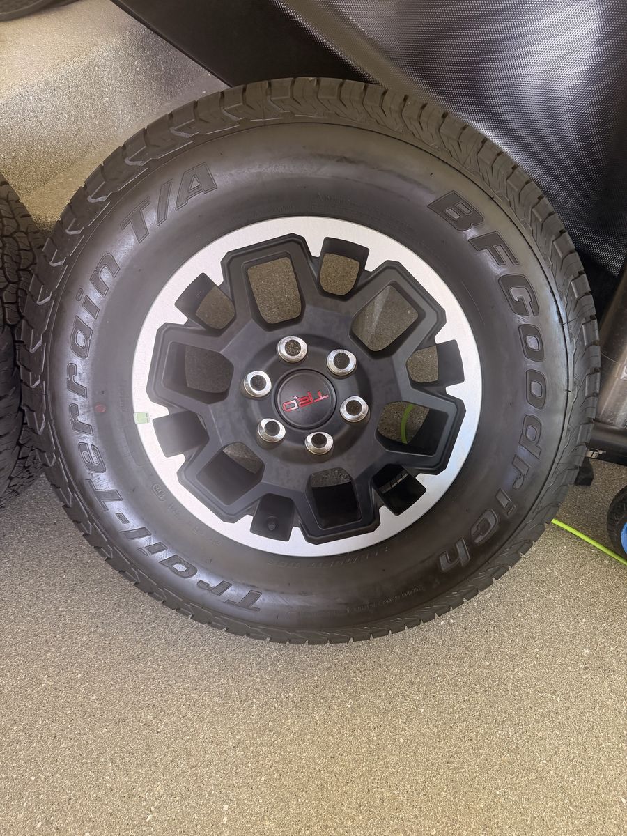 TRD Tacoma Off Road Wheels and Tires