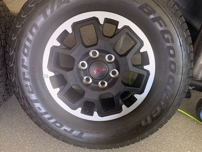 TRD Tacoma Off Road Wheels and Tires