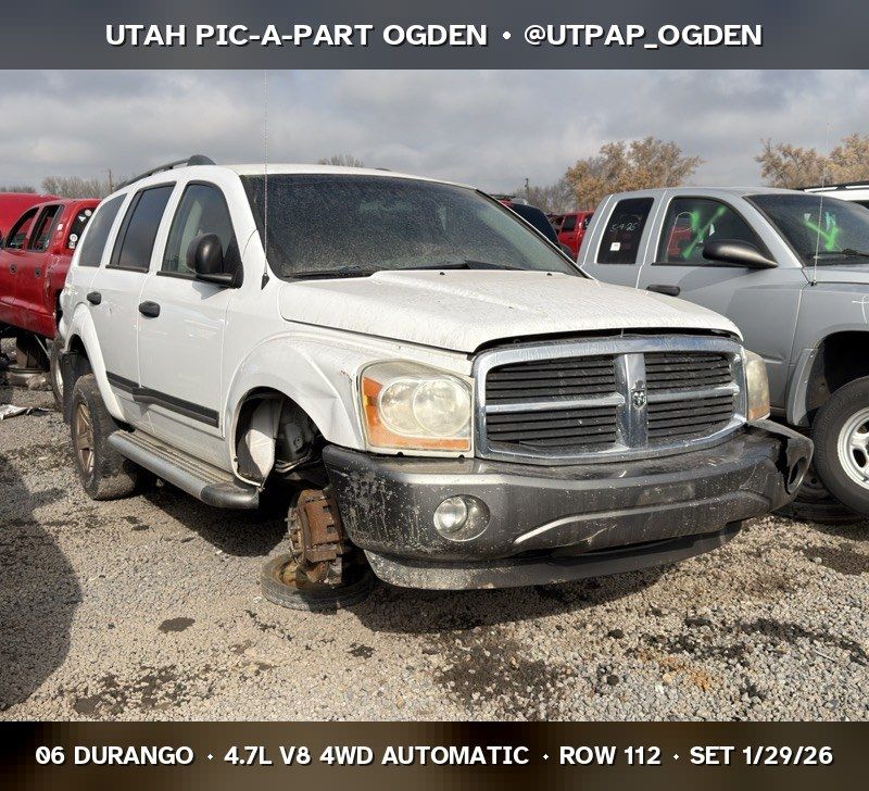 2006 Dodge Durango Parts - UTPAP Ogden