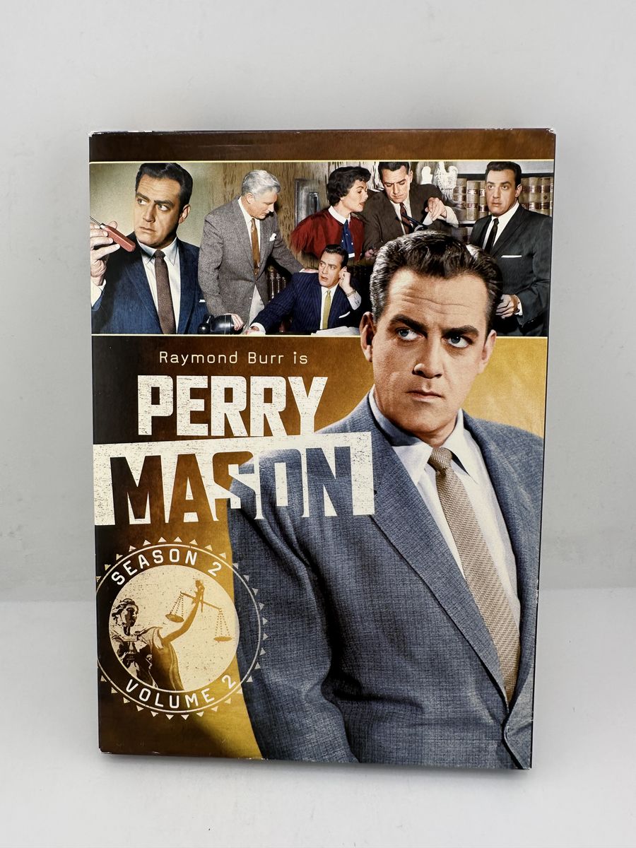 Perry Mason Season 2 Volume 2 DVD Set 4 Discs Raymond Burr CBS