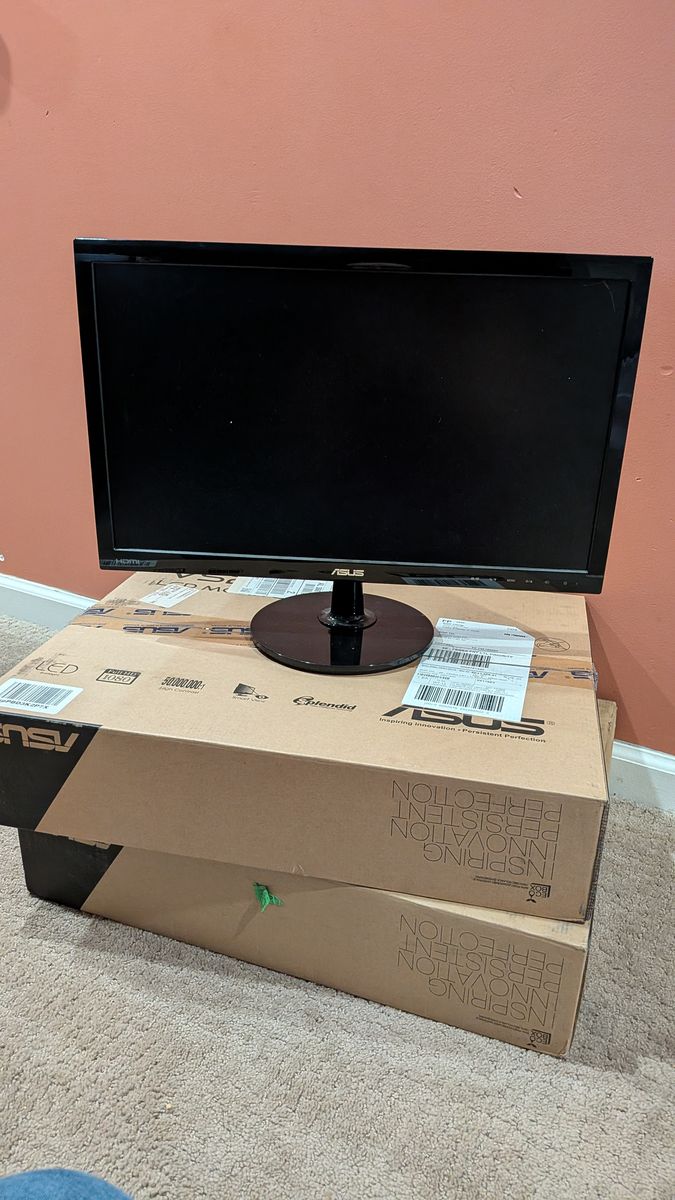 Set of two 22" HD LED Monitors