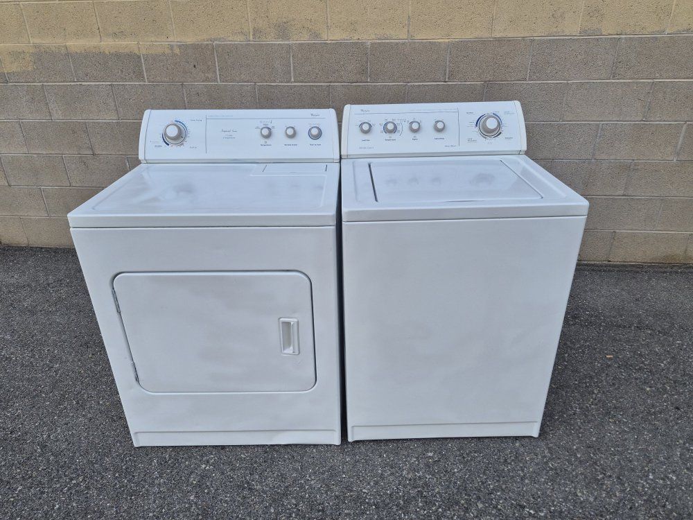 WHIRLPOOL SET washing machine and  dryer, free delivery