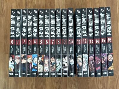 Jujutsu Kaisen Manga vol. 0-16
