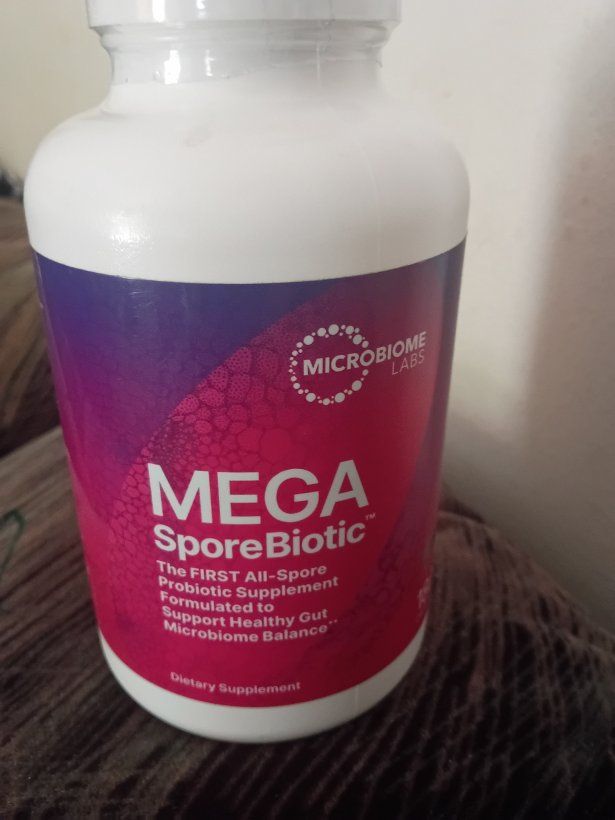 Microbiome Labs MegaSporeBiotic Probiotic Supplement, 180 Capsules - Supports Gut Health