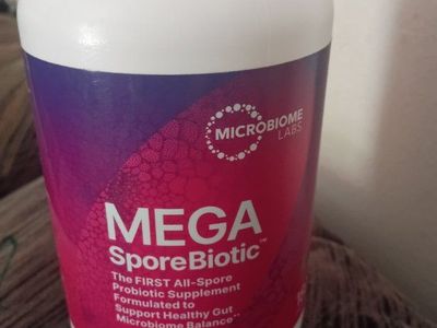 Microbiome Labs MegaSporeBiotic Probiotic Supplement, 180 Capsules - Supports Gut Health