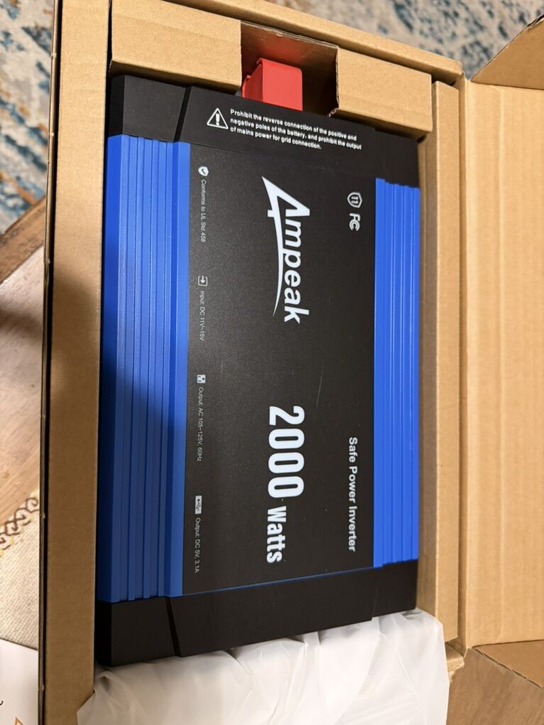 2000W Power Inverter Conversion