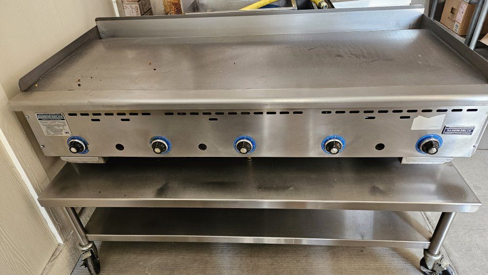 Rankin-Delux GT-60-RG Commercial Natural Gas Griddle Flat Top