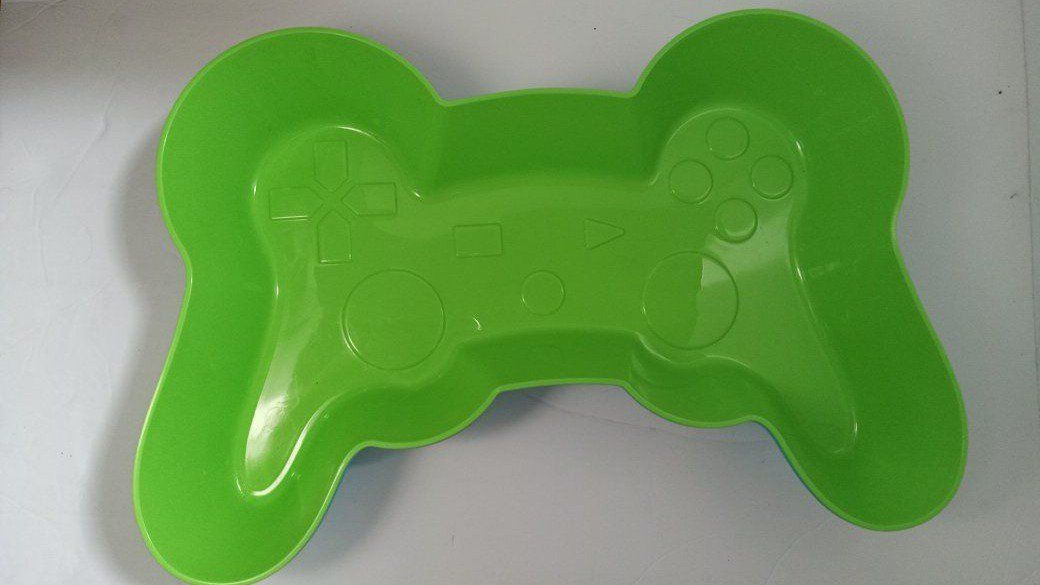 Playstation Controler Snack Party Tray Blue&Green