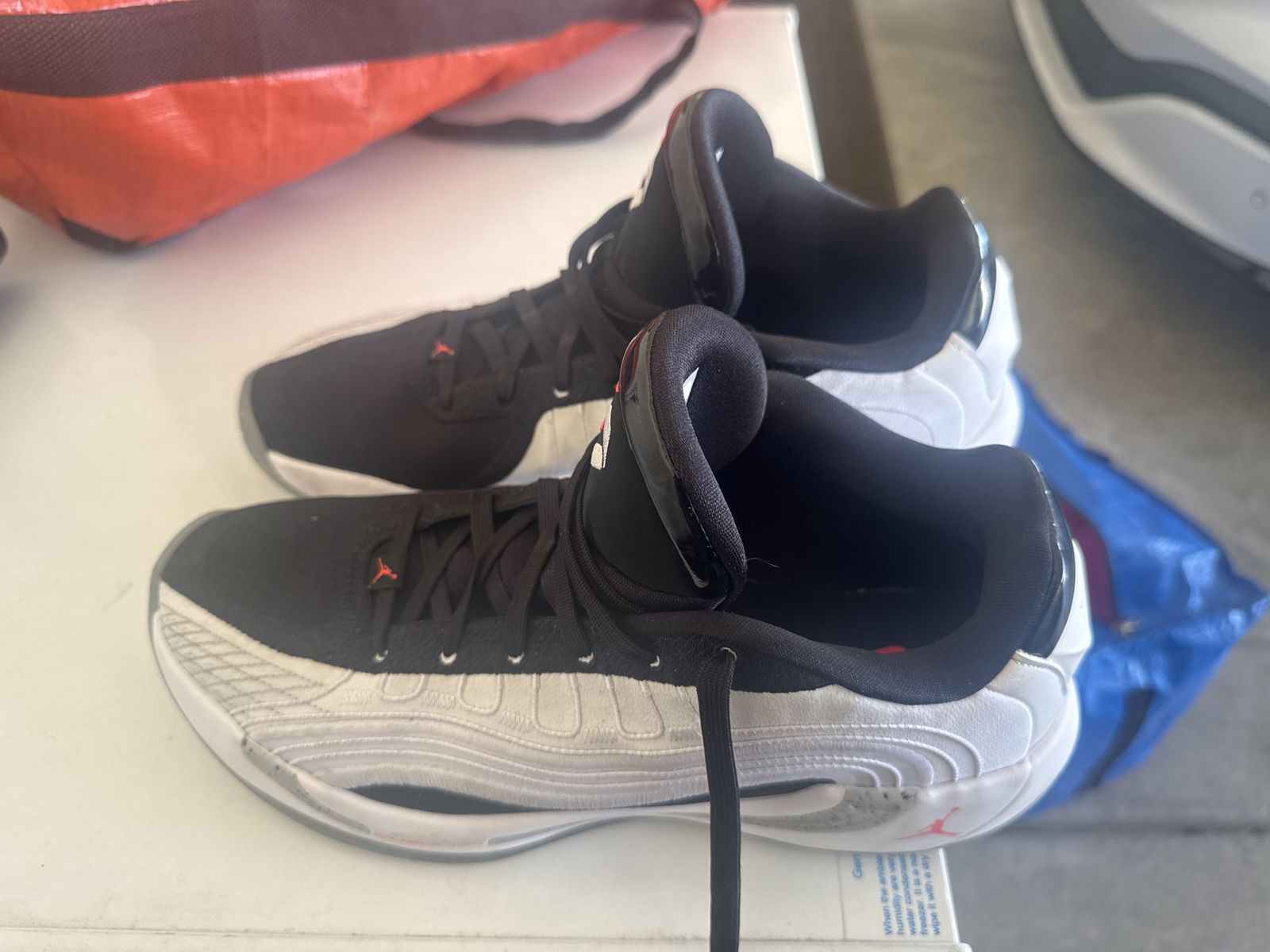 Nike Air Jordan XXXIV Black/White Basketball Shoes - Men's Lukas