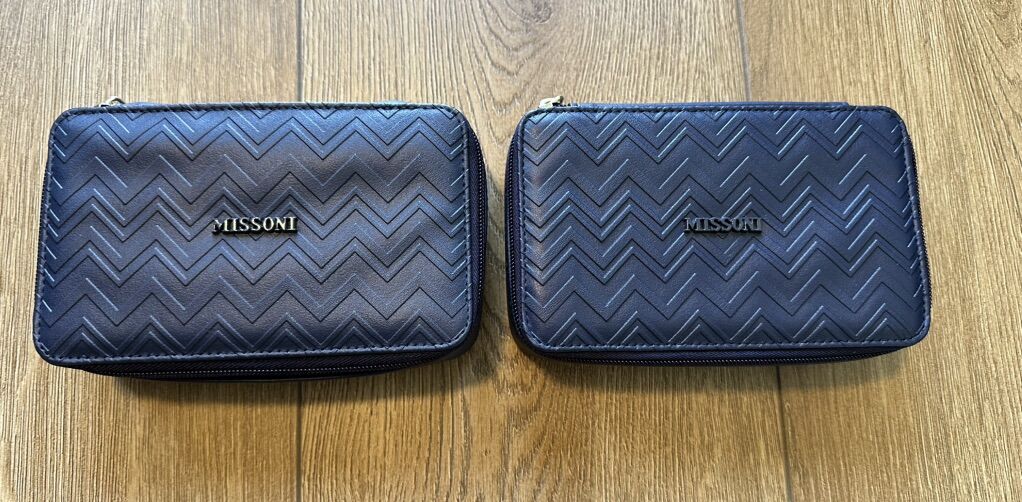 (4)Four Missoni Travel Toiletry Cases *BRAND NEW!*