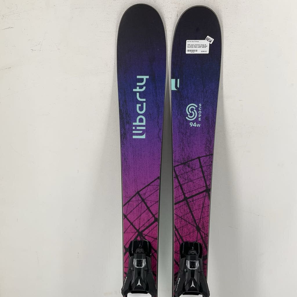 2025 Liberty Women's Scope 94 w/ Atomic Strive 11 Demo Bindings