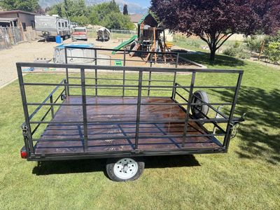 Side loading ATV/Motorcycle trailer.