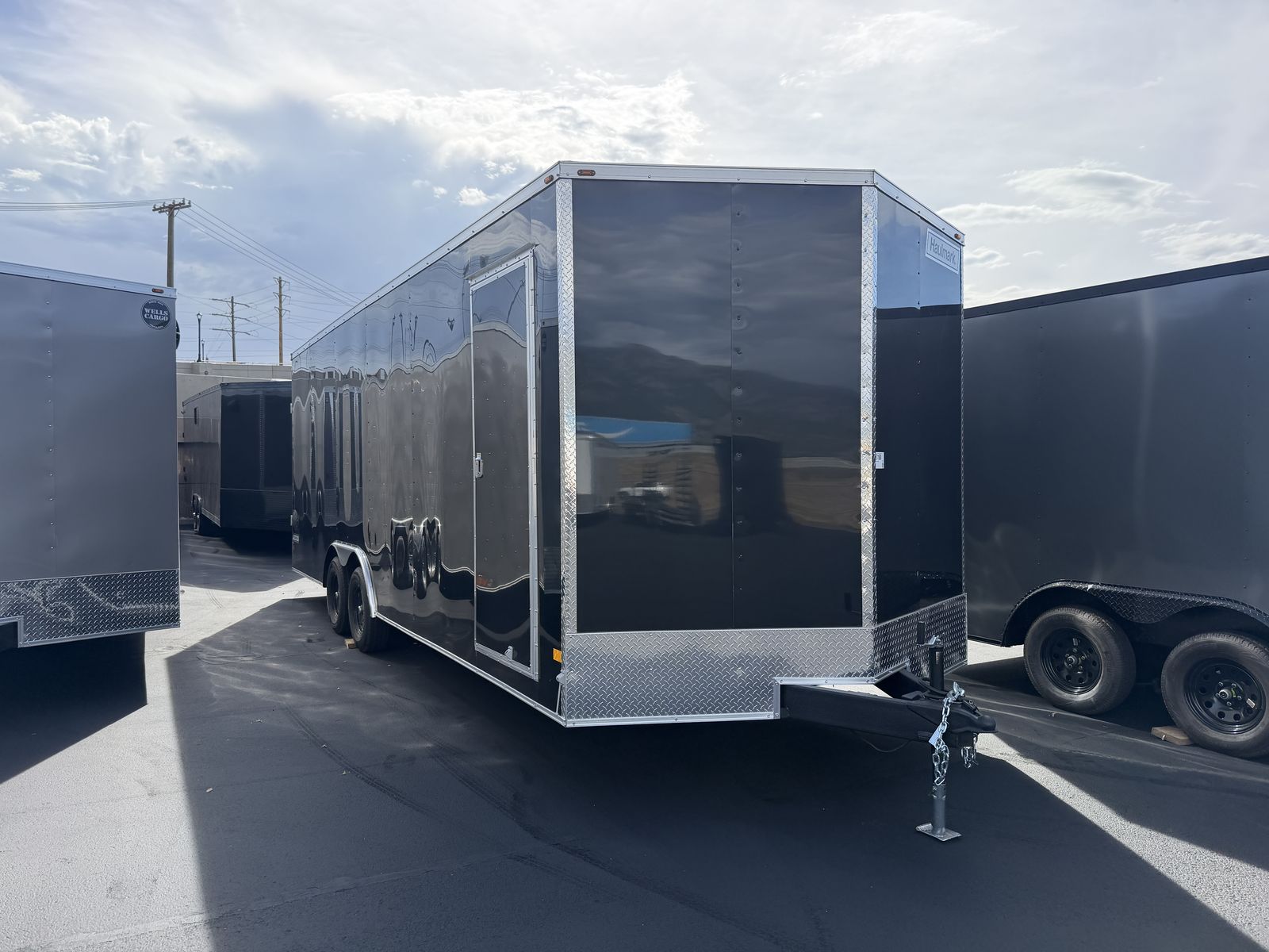 Haulmark Passport Black Enclosed Cargo Trailer - V-Nose