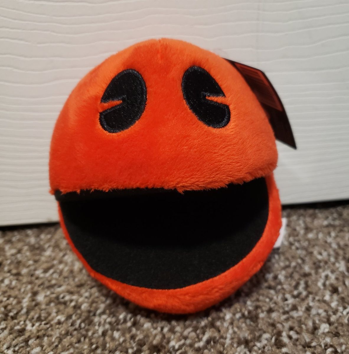 Red Pac-Man Plush Toy