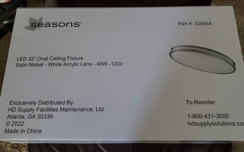 LED Ceiling Fixture