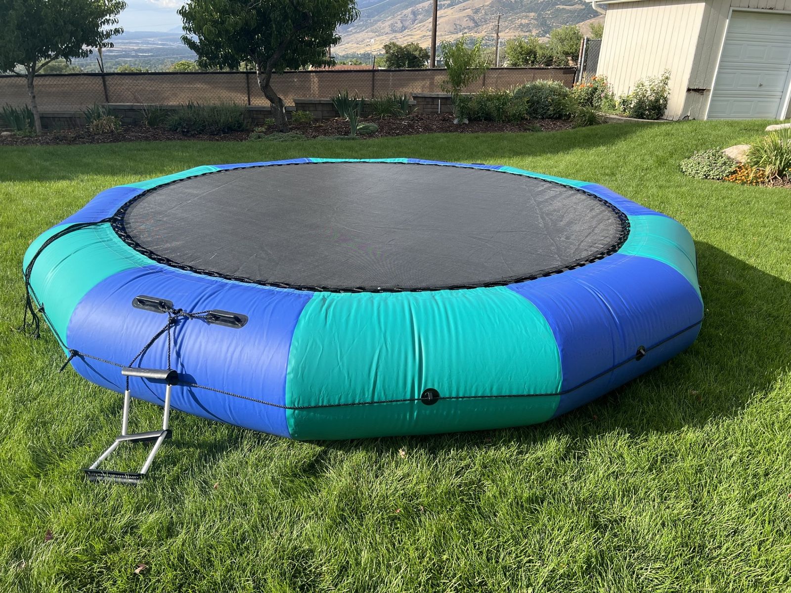 15 Foot Water-Land Trampoline