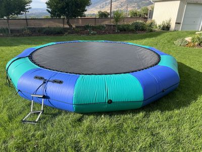 15 Foot Water-Land Trampoline
