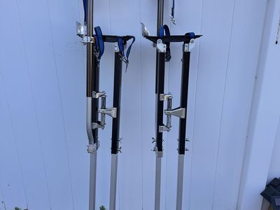48”-64” Stilts for drywall, sheetrock, painting, etc