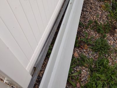 TWO pieces of flashing