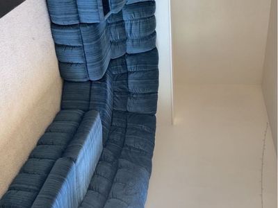 1994 Western Bench Craft Sectional (Blue)