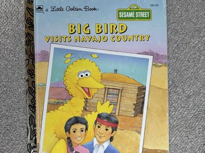 Little Golden Book: Big Bird Visits Navajo Country